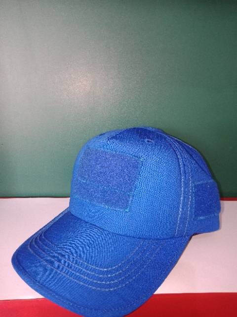 Topi Perekat/Tactical Merah, Biru/Pemadam Kebakaran/Tagana//Sipil Risptop