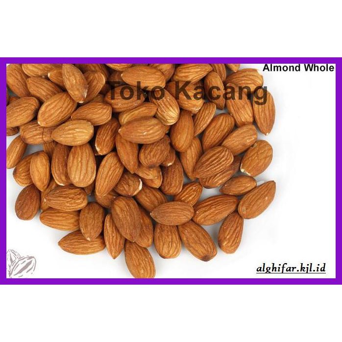 

Makanan-Kering- Kacang Almond Panggang 500Gr -Aneka.