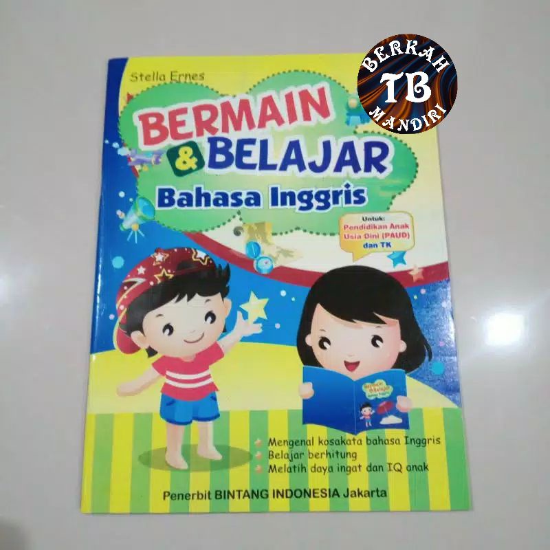 BUKU ANAK, BUKU BERMAIN DAN BELAJAR BAHASA INGGRIS