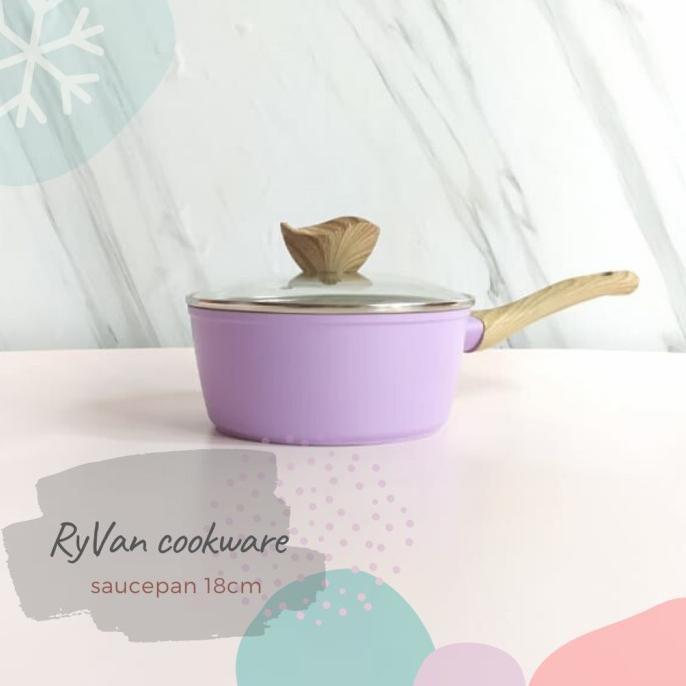 VIERA RYVAN TMS99-010-R MARBLE SAUCEPAN 18CM
