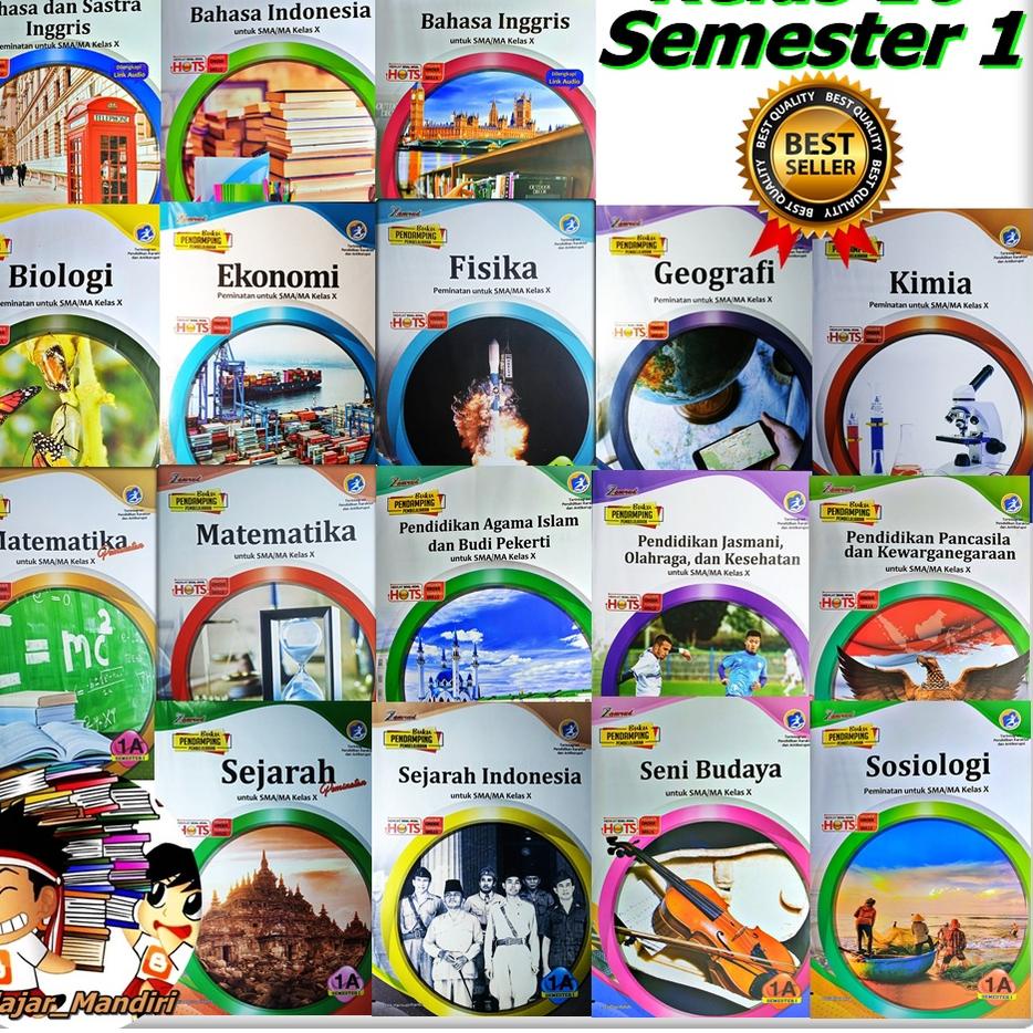 Harga Grosir LKS SMA/MA Kelas 10 | X Semester 1 Zamrud Bahasa & Sastra Inggris/Bahasa Indonesia/Baha