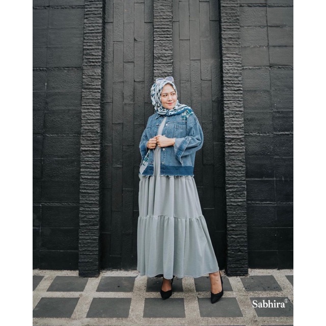 Set Jaket Plus Inner Adelia by Sabhira