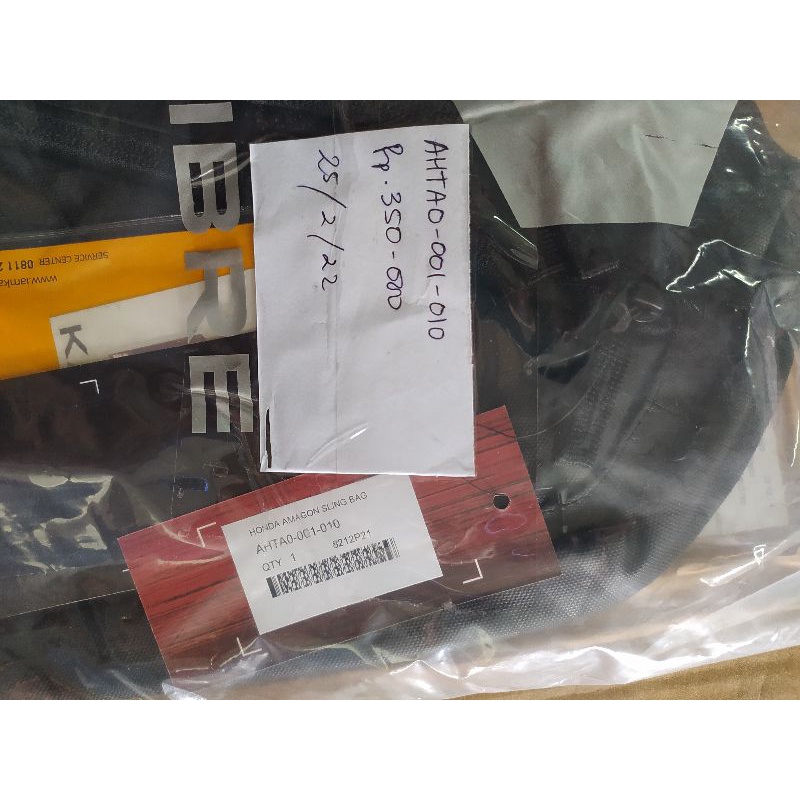 HONDA AMAGON SLING BAG TAS SAMPING AHM HONDA APAREL