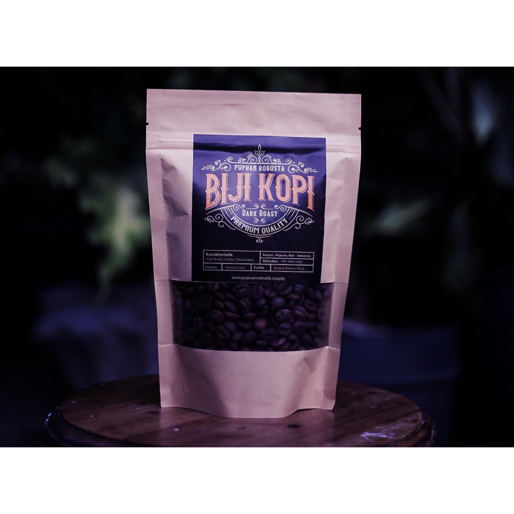 

BIJI KOPI PUPUAN ROBUSTA PREMIUM 1 kg