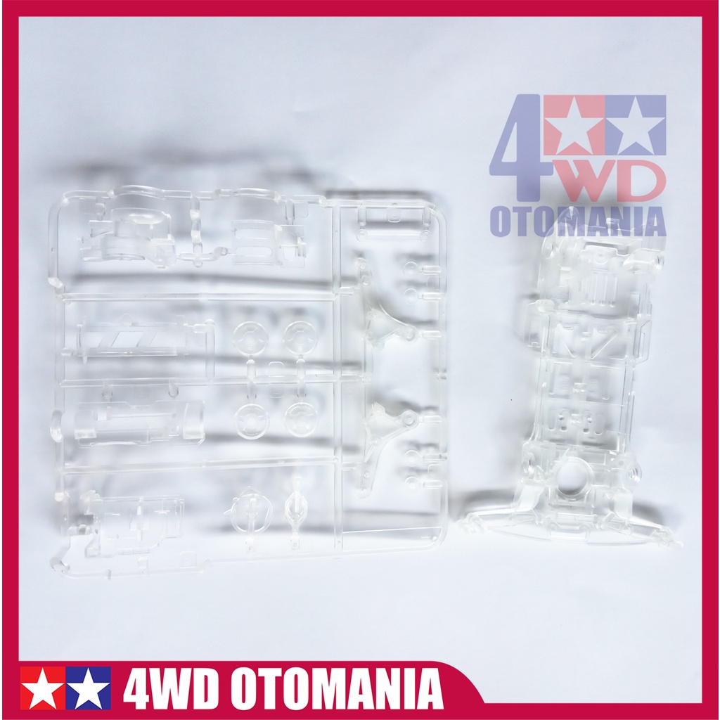 TAMIYA CHASSIS SUPER II CLEAR TRANSPARENT - SHINJIRO