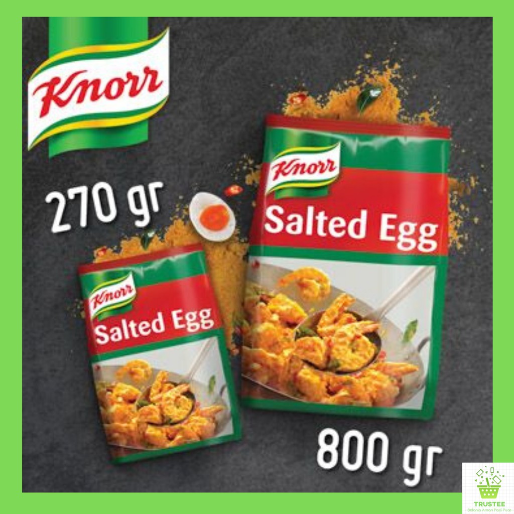 Knorr Golden Salted egg powder HALAL bubuk saus telor asin knorr 270gr bumbu masak bumbu dapur knorr