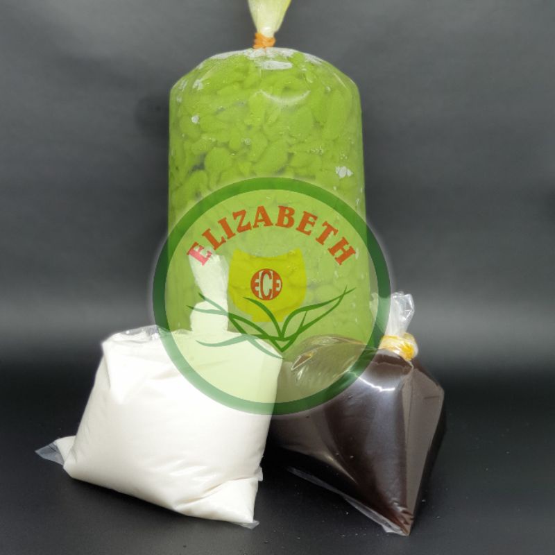 

Es Cendol Elizabeth Original Kemasan 1 kg Pisah Santan Dan Gula [READY]