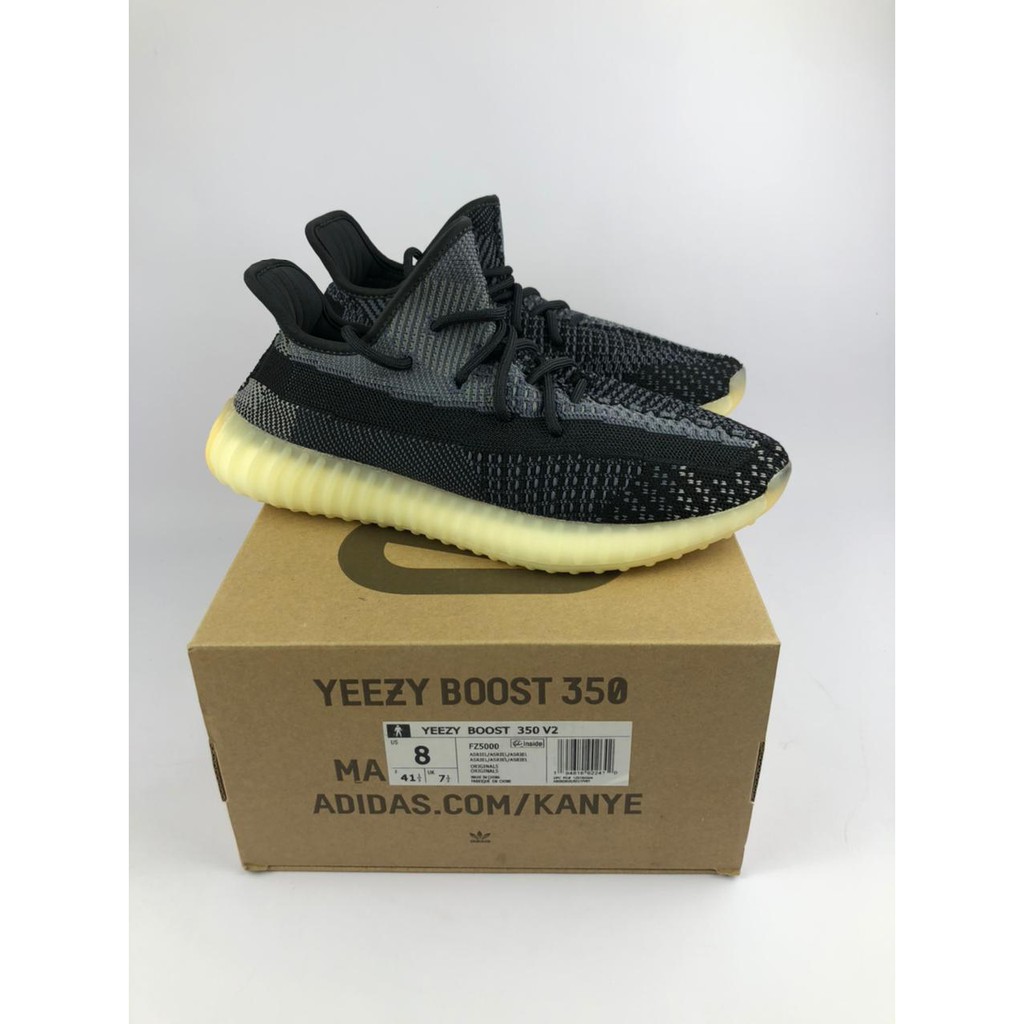 Yezzy 350 V2 Asriel/Carbon Pk, 100% Guaranteed Real Pic. Made in China.