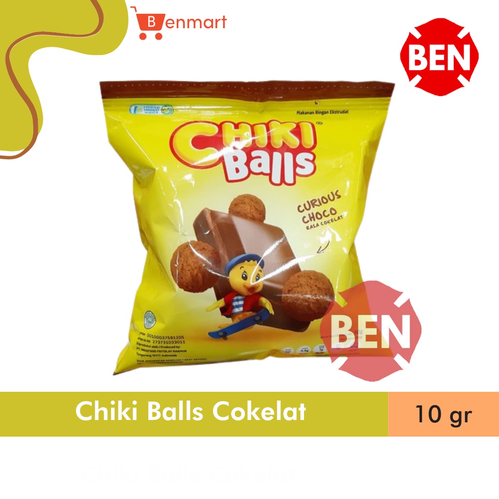 

Chiki Balls Cokelat Coklat 16g 16gr 16 g gr - Ball Choco Murah Dus 2000