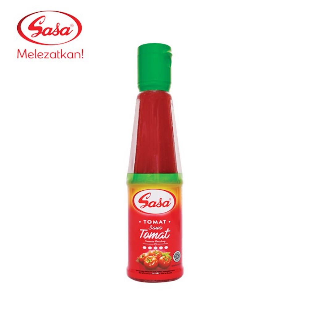 

Sauce Tomat SASA Uk.135 ml Kemasan Botol [DUS x 48 Pcs]