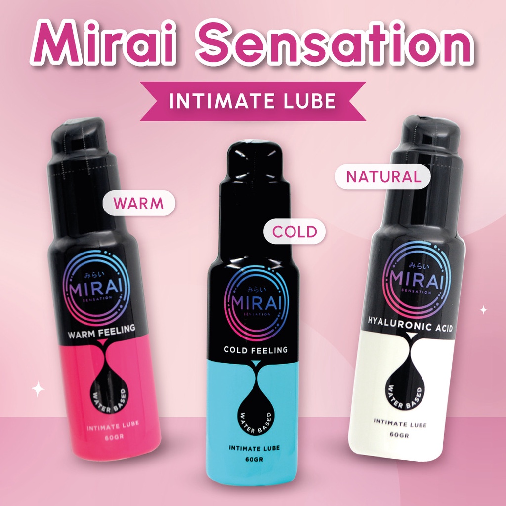 MIRAI SENSATION pelumas lubricant / intimate lube