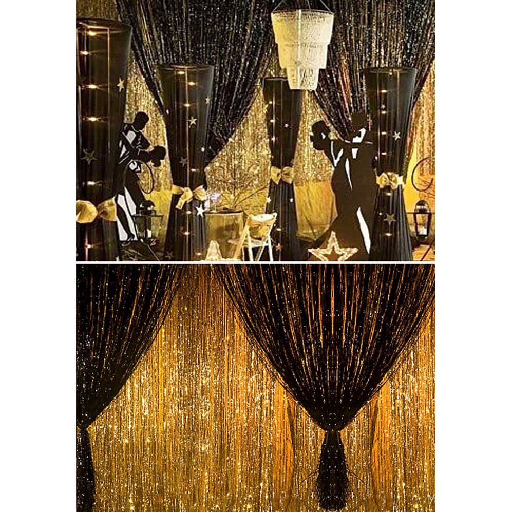  Tirai  Foil  Rumbai Curtain Slinger Foil  Backdrop Foil  