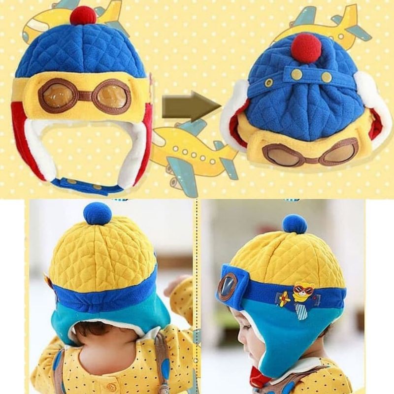 topi bayi laki-laki