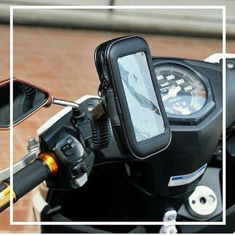 STAND HOLDER MOTOR SPION/HOLDER STAND MOTOR WATERPROOF/ANTI AIR DAN HUJAN  STONIC