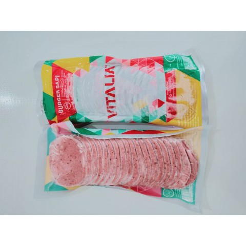 

SMOKED BEEF VITALIA 280 GR ISI 20 PCS | DAGING SAPI ASAP