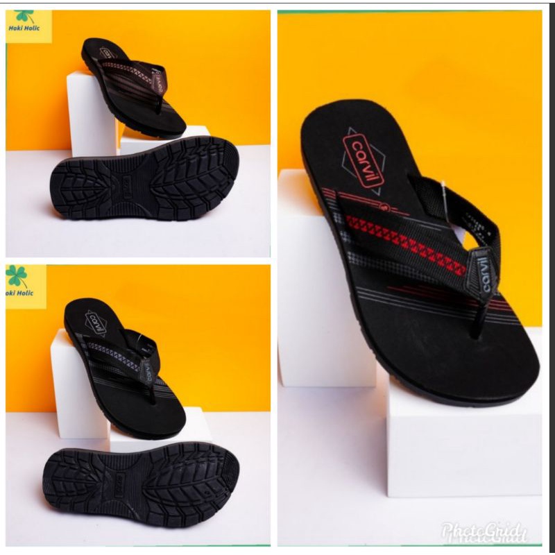 Sandal Jepit Pria Carvil Gunung Original Ori Cassano 38 39 40 41 42 43 44