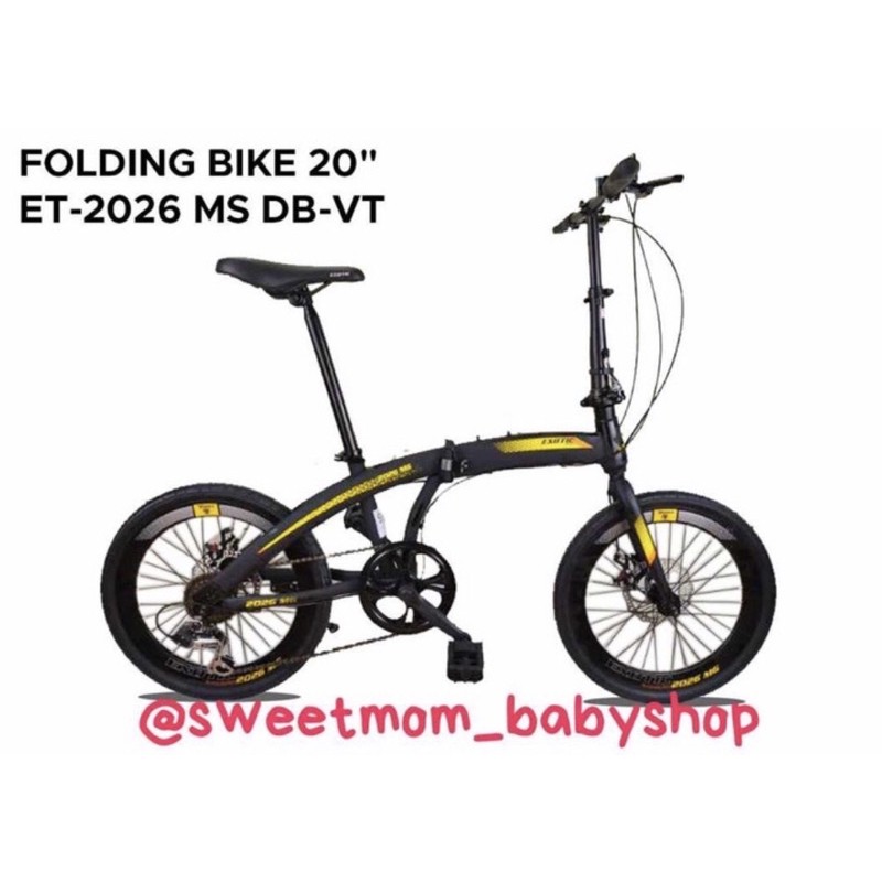 Sepeda lipat exotic 2026 MS 20inch