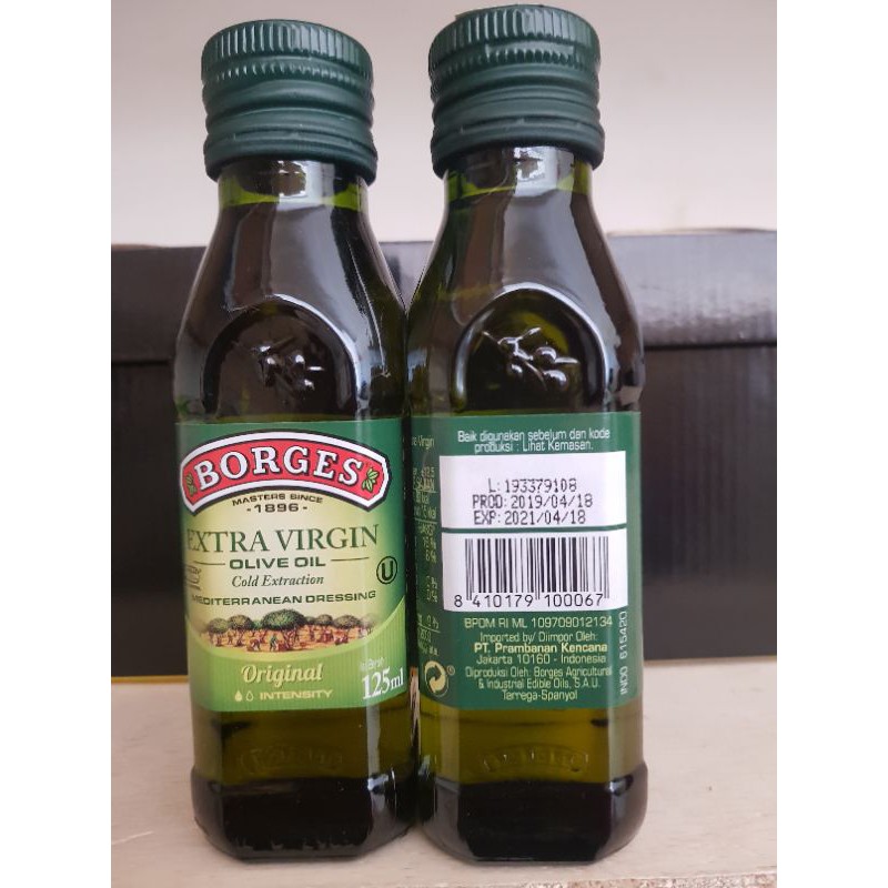 

BORGES Extra Virgin Olive Oil / Minyak Zaitun / Isi 125ml