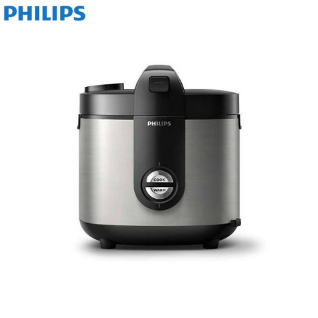 PHILIPS RICE COOKER BLACK SILVER