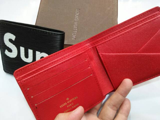 Dompet supreme pendek lipat cowok import