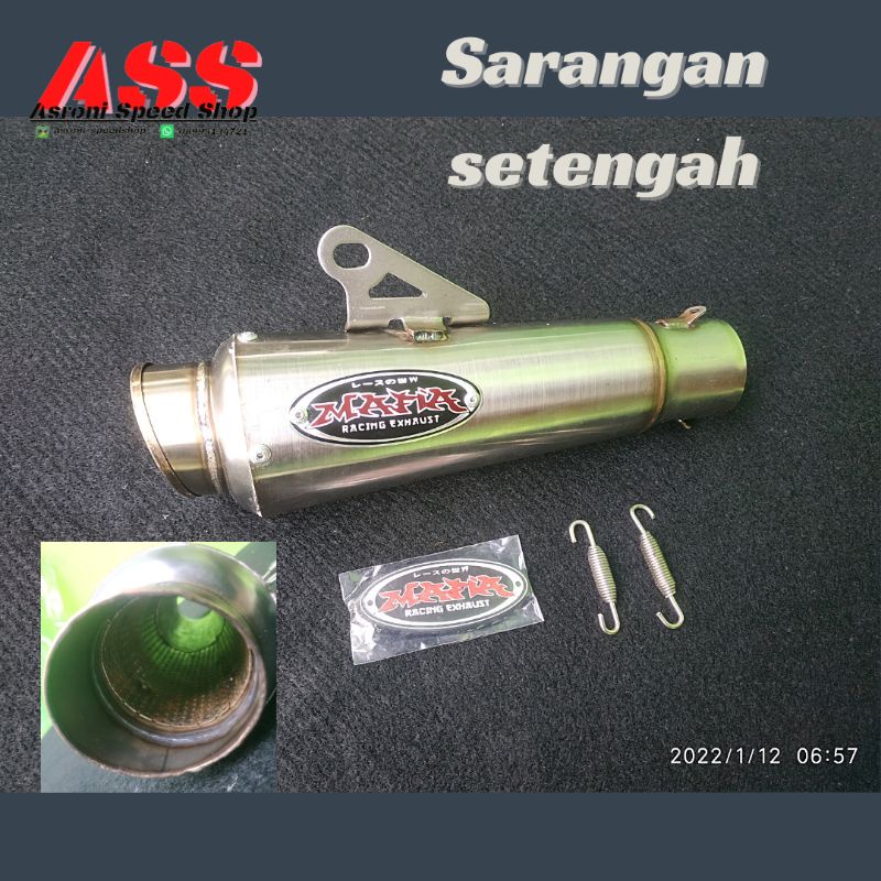 SILINCER KNALPOT RACING MREK MAFIA EXHAUST SARTENG