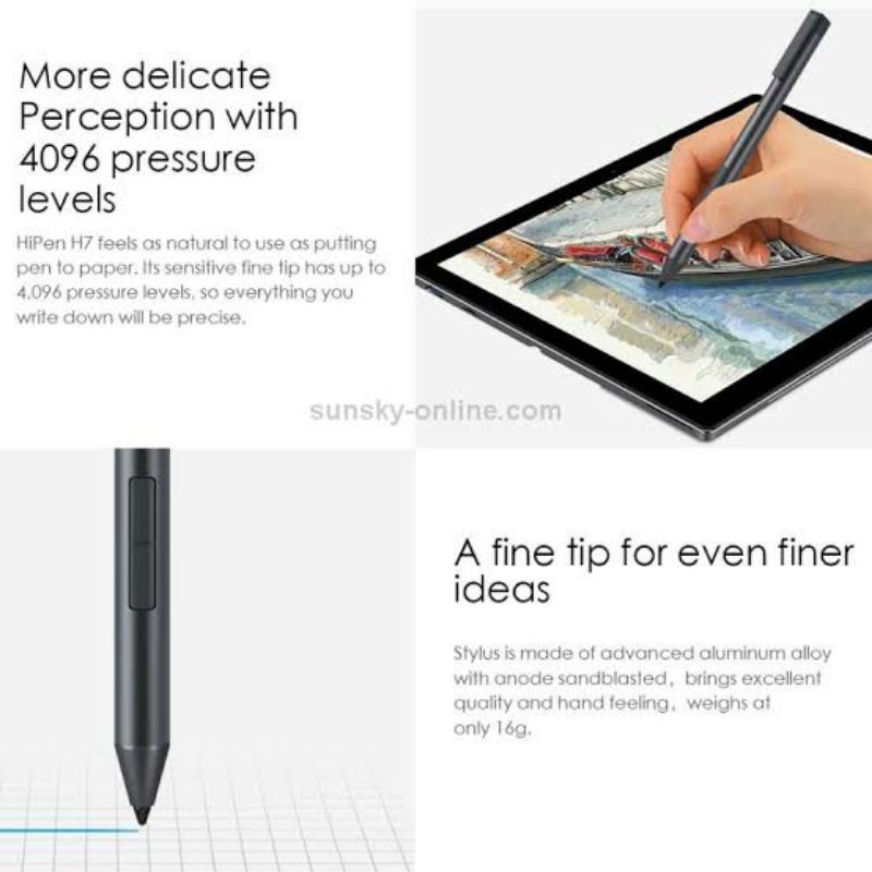 Alldocube iPlay 30 Pro Stylus Pen Magnetic 4096 Pressure Wacom Chipset