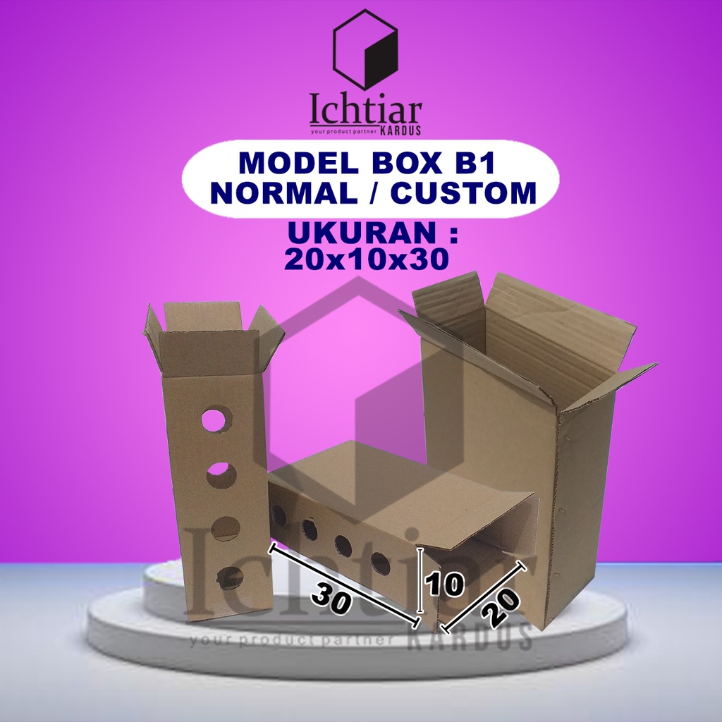 

Karton / Kardus / Box Packing Ukuran 20x10x30 Cm
