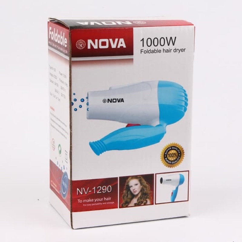 Hairdryer Hair Dryer Alat Pengering Rambut Lipat G Max G-Max Gmax Nova MX-658 N-658 N MX 658 1290