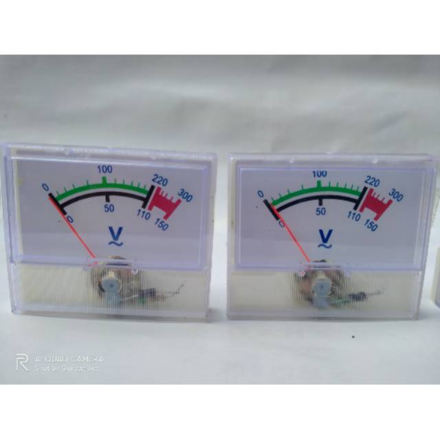 Volt Meter AC Analog  Model Tandem Besar