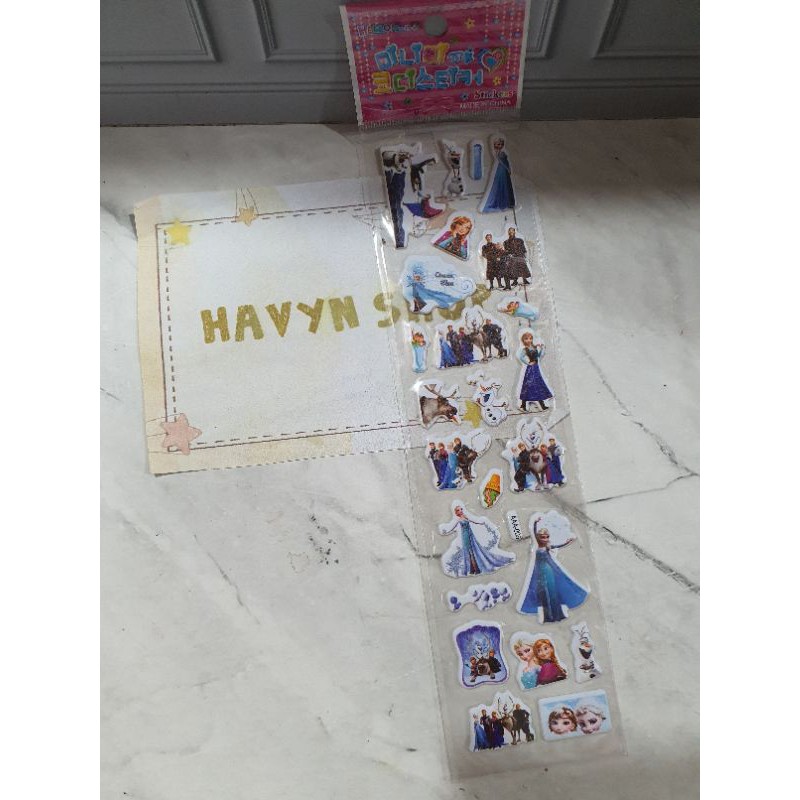 sticker/stiker TANGGUNG-Frozen