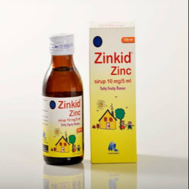 Jual Zinkid Zinc Sirup 10mg/5ml Indonesia