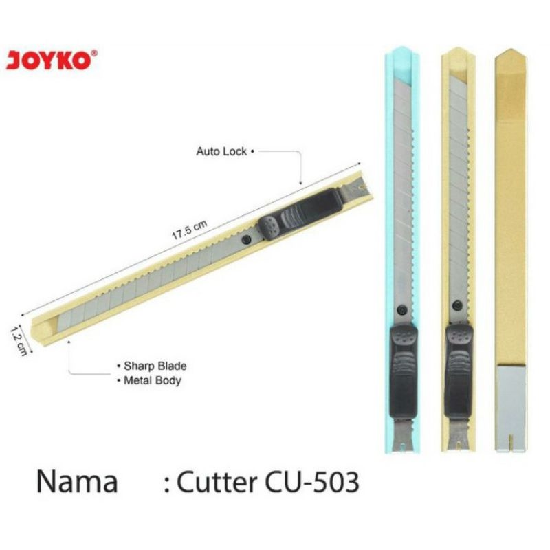

Cutter/Pisau Pemotong Joyko CU-503