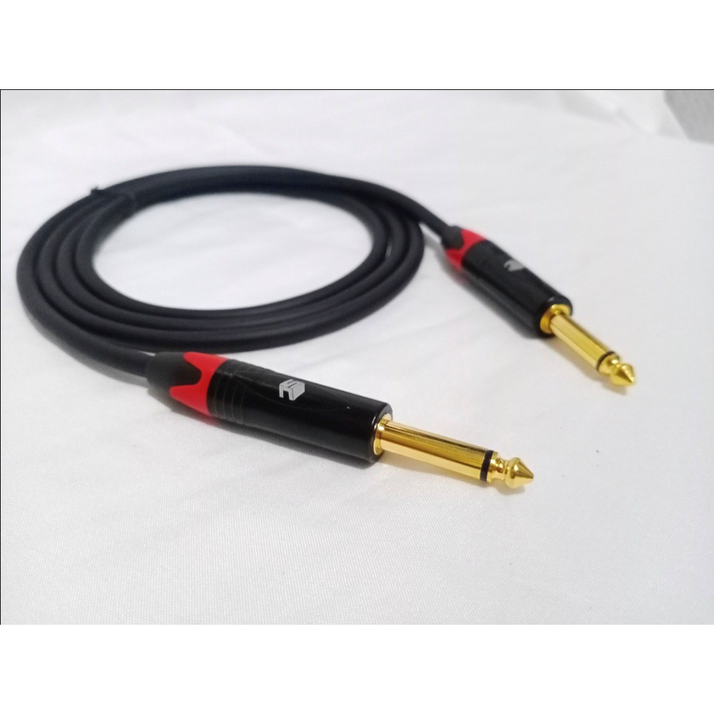 KABEL JACK AKAI MONO 6.5MM KE AKAI MONO 6.5MM BLACK 27-30 METER