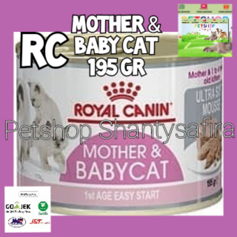 Royal Canin Mother &amp; Baby Cat 195 GR KALENG /RC MB DRY 400 GR