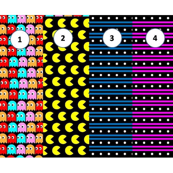 Kertas Scrapbook - Pac Man Design (1)