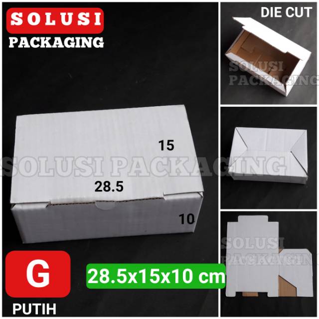 

isi 10 pcs KARDUS 28.5X15X10 PUTIH tipe G | KARDUS PACKING KARDUS POLOS KARDUS SEPATU KOTAK AKSESORIS DOS BOX