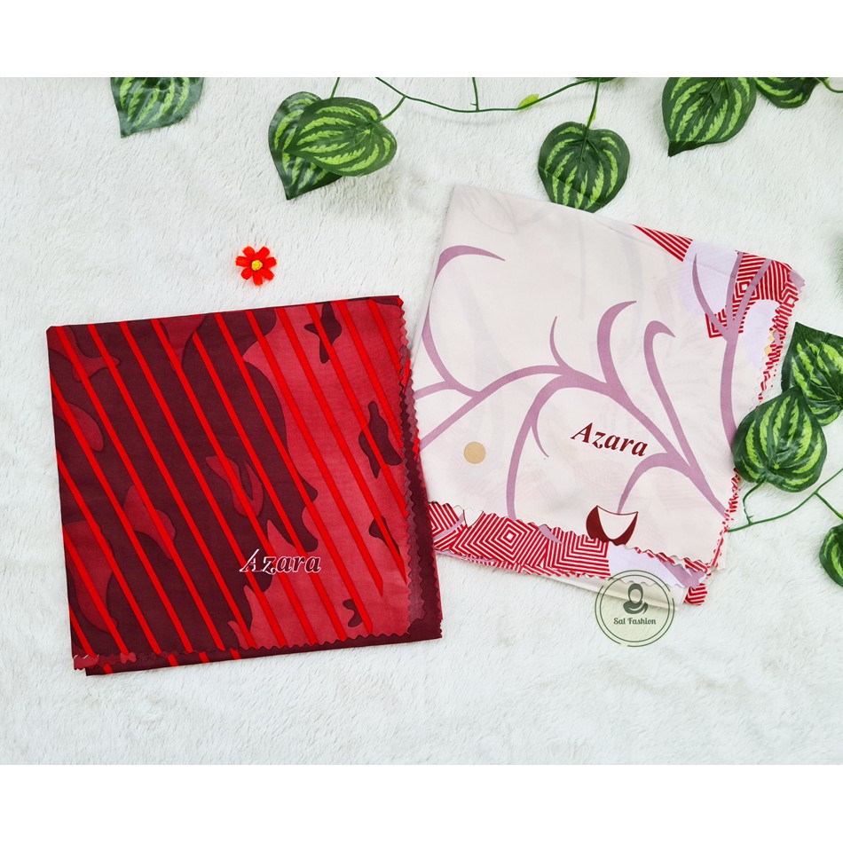 Jilbab segi empat motif azara OSKARA