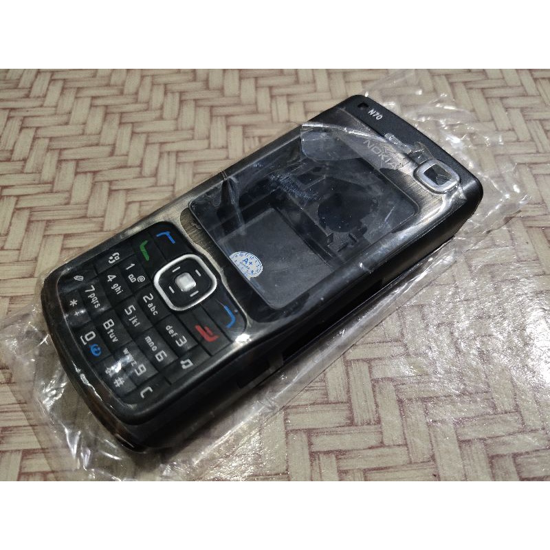 CASING+TULANG MESIN NOKIA N70 BLACK