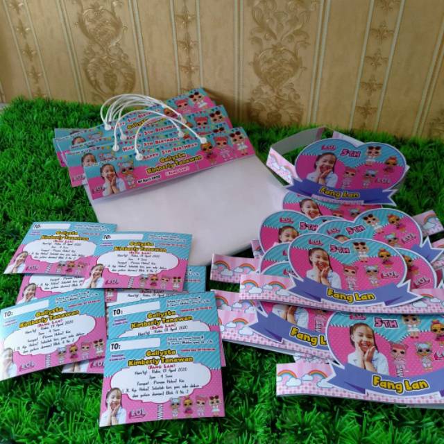 

Label snack ulang tahun anak murah gratis undangan free desain