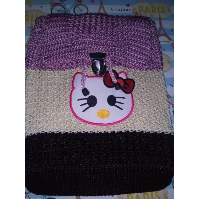 Tas Ransel Rajut / Tas gendang Anak Karakter