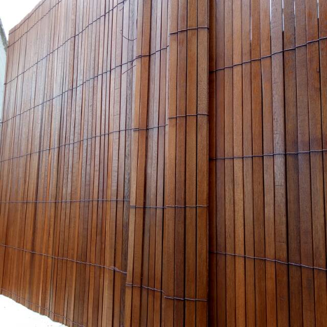 Tirai kayu L 1,5m x T 3m / krey kayu outdoor / krei kayu / kerai kayu / tirai kayu gulung / krey kay