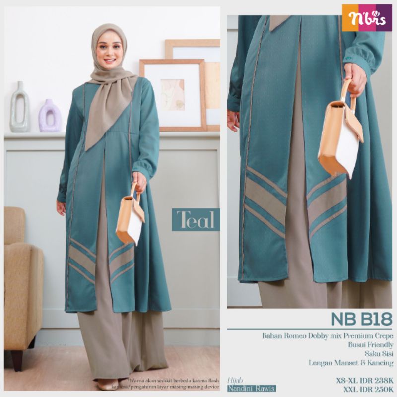 GAMIS NIBRAS TERBARU NB B18