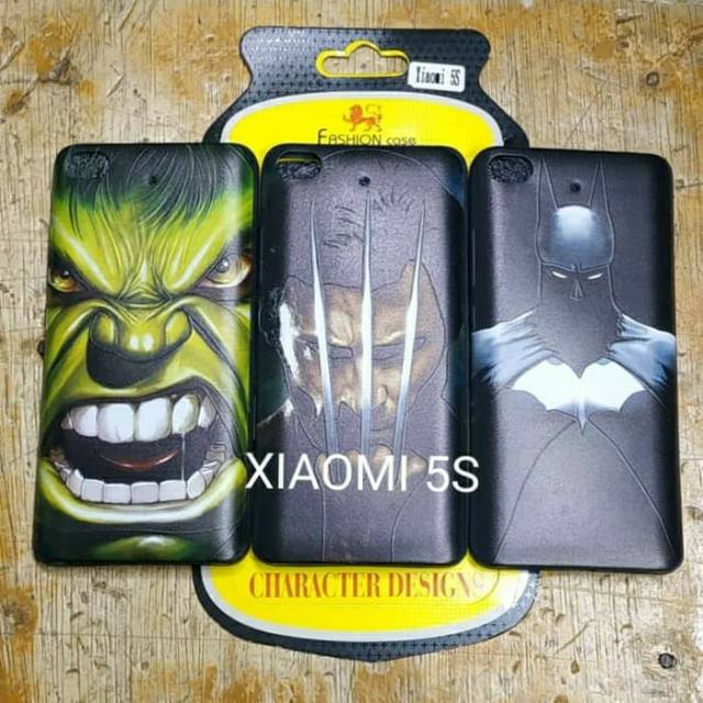 softcase XIAOMI 5S motif gambar bahan karet REDMI 5S