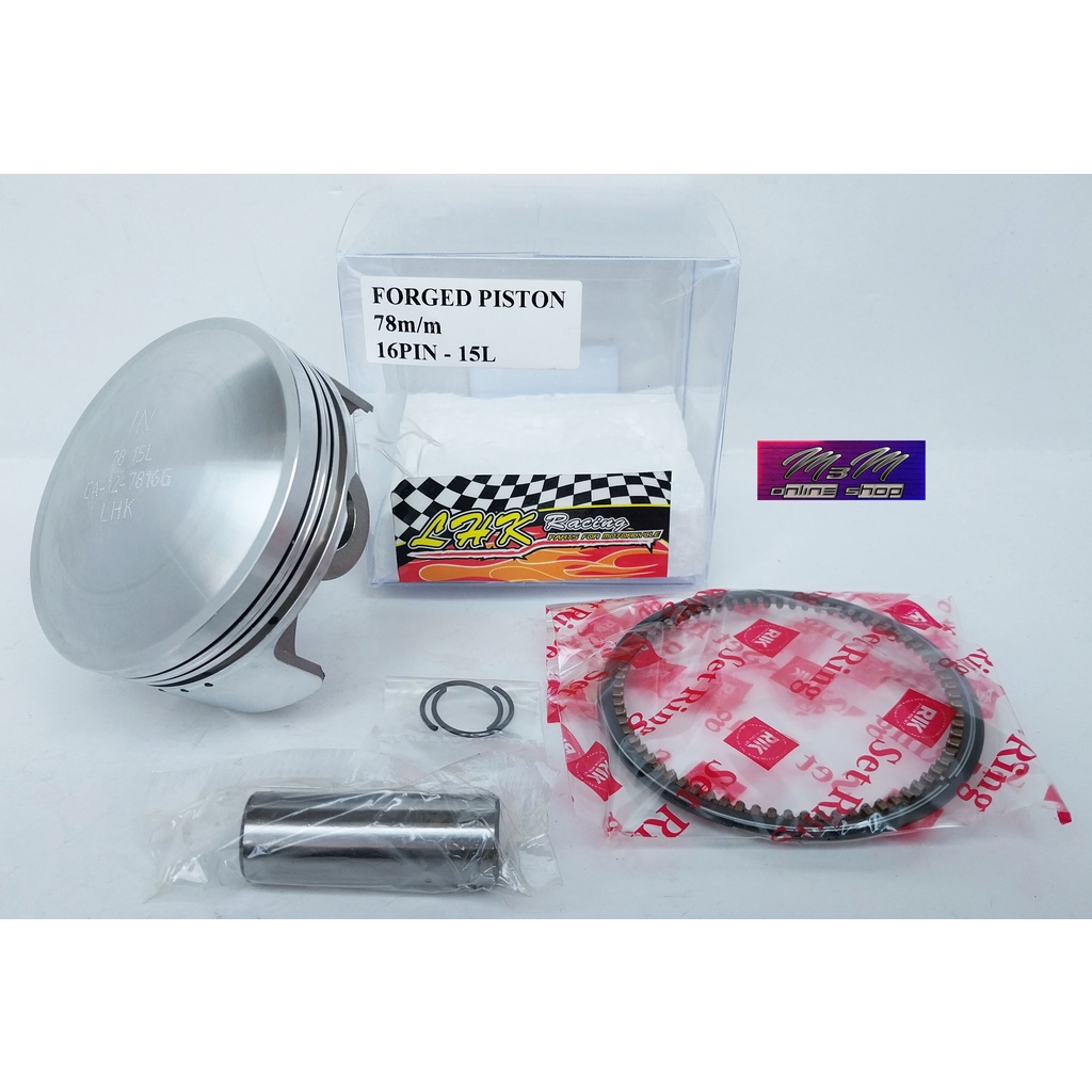 Piston LHK Forged Size 78mm Pin 16 Original Thailand