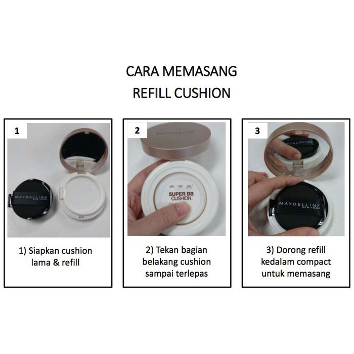 Make Up Terbaru Maybelline Ultra Cover Super Bb Cushion Spf 50 Refill Shopee Indonesia