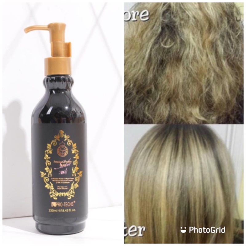 PRO TECHS KERATIN PROTEIN MAX 2.1 SALON TREATMENT SMOOTHING RAMBUT PELEMBUT RAMBUT AMAN