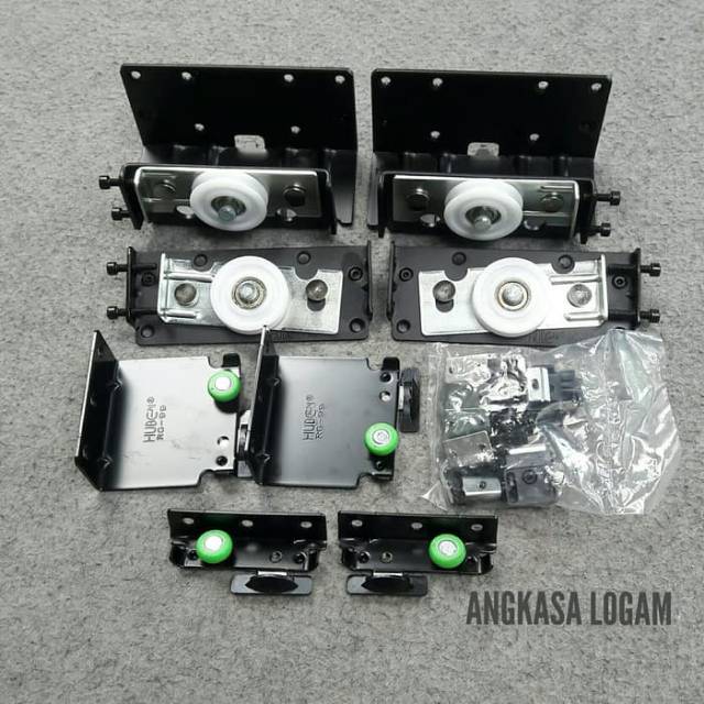 Rel Roda Pintu Sliding Gantung Huben