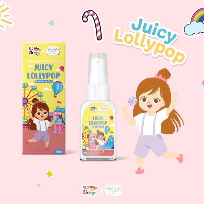 BPOM Deo Spray Chingu by Kiyowo 30 ml Fragranced De Spray Chingu x Yeppu