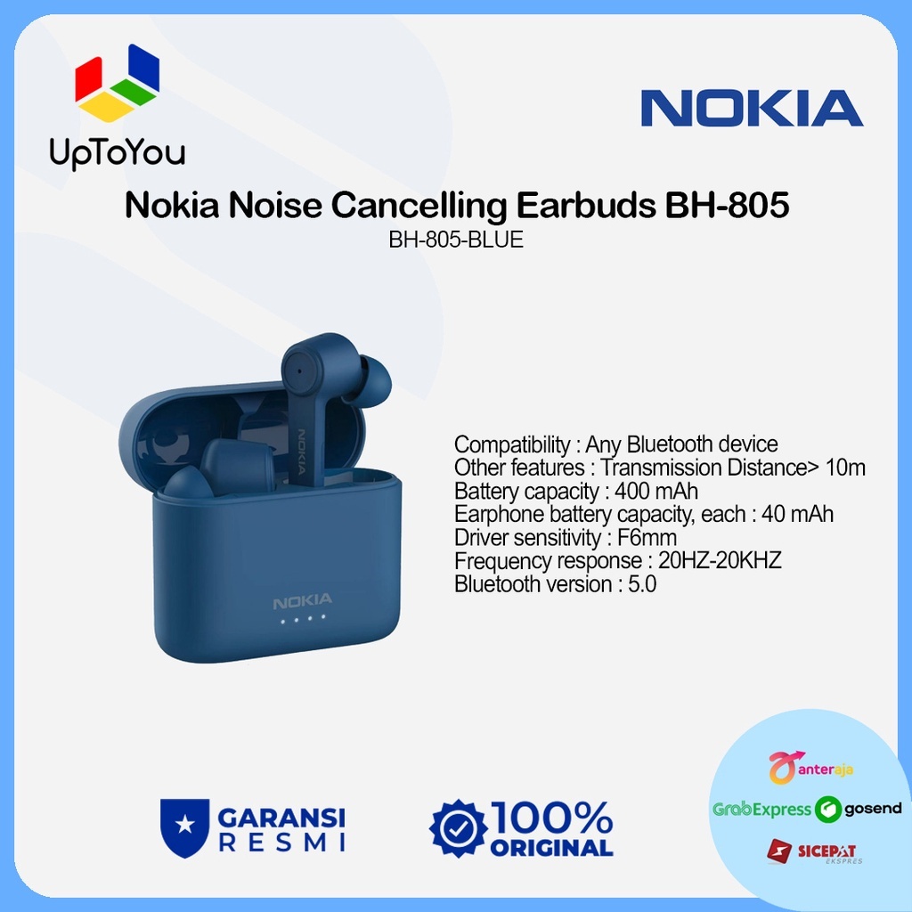 Nokia BH-805 TWS Noise Cancelling Earbuds