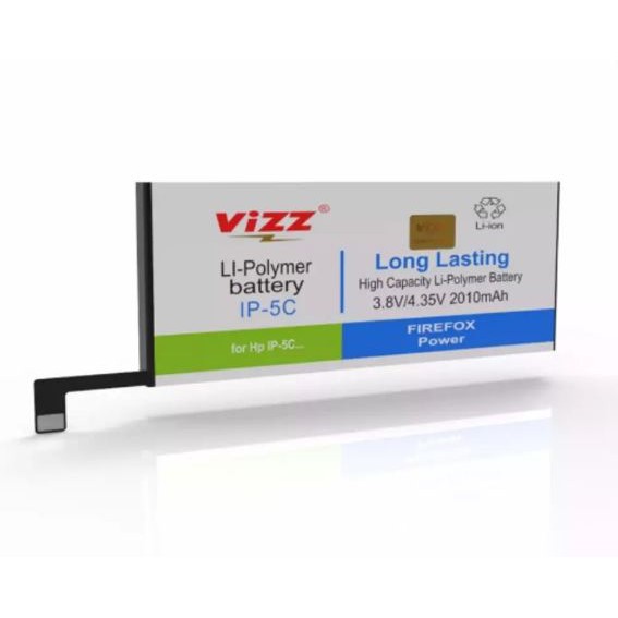 Vizz Double Power Battery Batre Baterai Vizz iP 5C